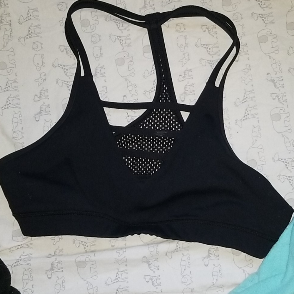M black Zyia grid bra